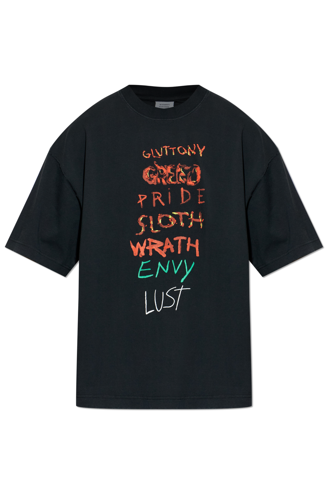 VETEMENTS T-shirt with print | Men's | Vitkac